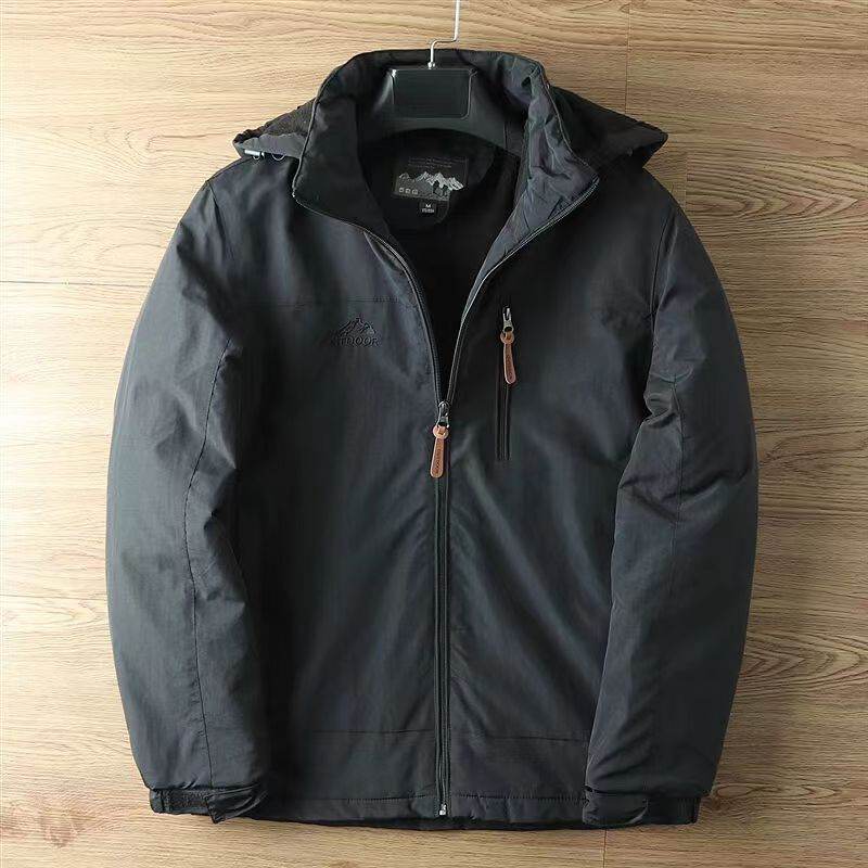 Men's Outdoor Fleece Jacket Detachable Anorak - MYLUXURY LANE ENTERPRISE