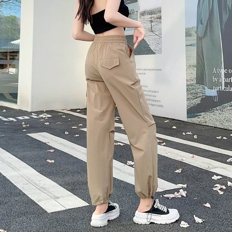American Style Overalls Quick-drying Sports Straight Wide Leg - MYLUXURY LANE ENTERPRISE