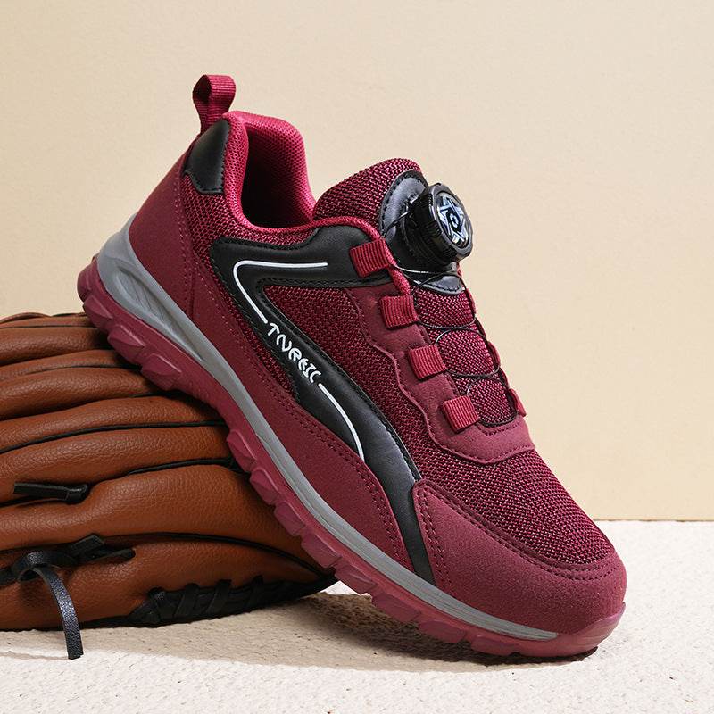 2023 Autumn New Middle-aged And Elderly Mom Shoes Lightweight Comfortable Ladies Walking Shoes Couple Sports Shoes - MYLUXURY LANE ENTERPRISE