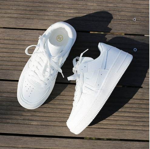 White Shoes For Women Autumn All-matching - MYLUXURY LANE ENTERPRISE