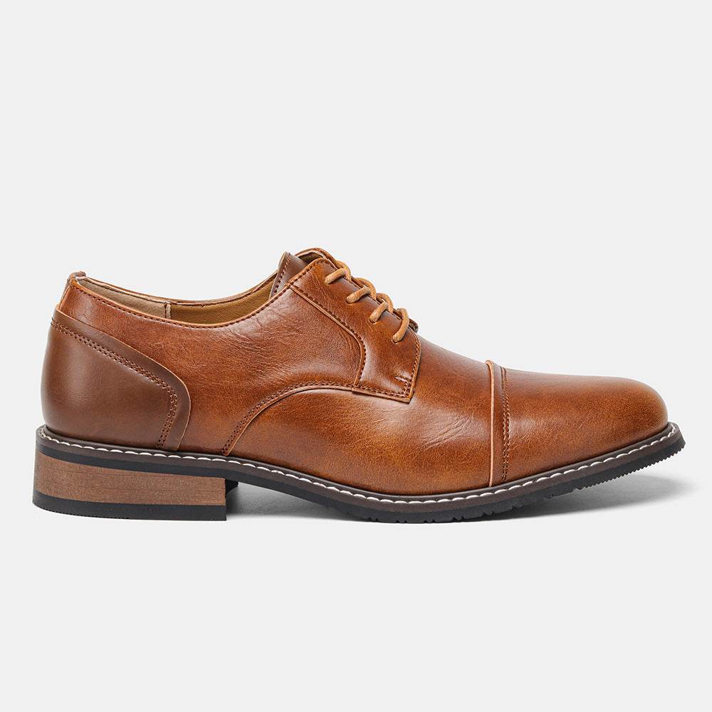 Business Formal Wear Cross-border Plus Size Retro Summer Men's Fashion Leather Shoes - MYLUXURY LANE ENTERPRISE
