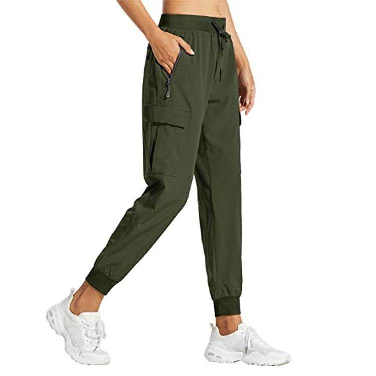 Women's Workwear Jogger Pants Nylon Quick-drying Climbing Pants Sports Fitness Outdoor Casual - MYLUXURY LANE ENTERPRISE