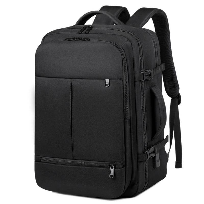 Large Capacity Backpack For Women Men Multiple Pockets And Zippers Versatile Computer Bags Business Travel Backpack - MYLUXURY LANE ENTERPRISE