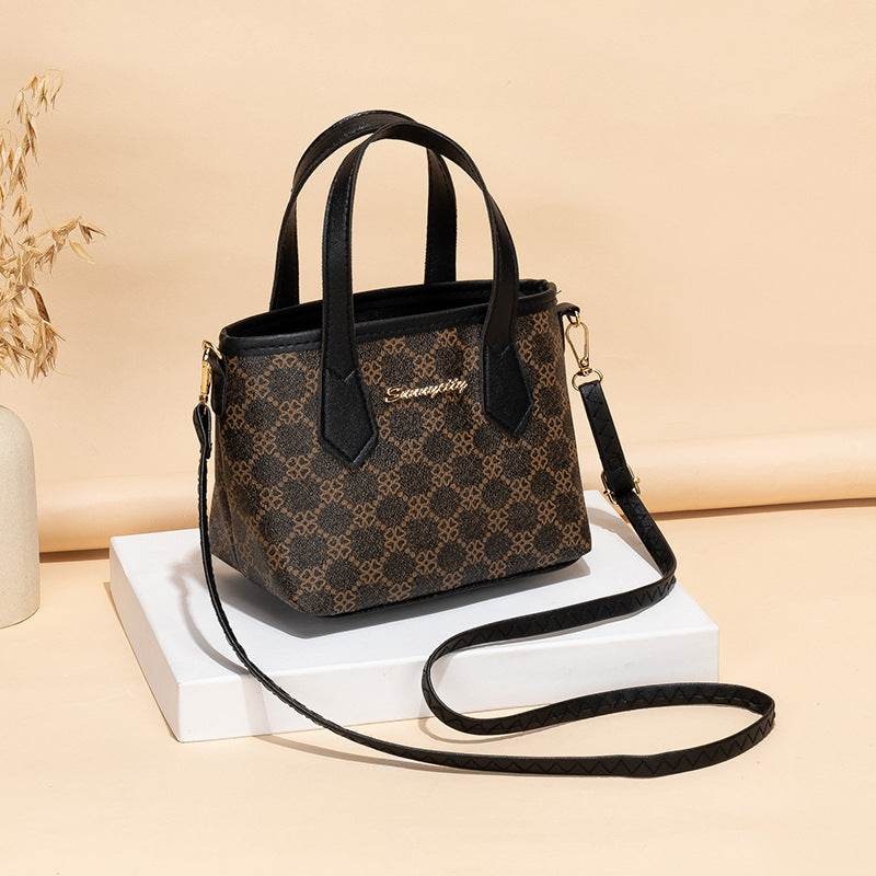 Women's Printed All-matching Bucket Portable Messenger Bag - MYLUXURY LANE ENTERPRISE