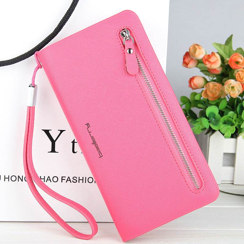 Multi-functional Women's Wallet Long Zipper Phone Bag - MYLUXURY LANE ENTERPRISE