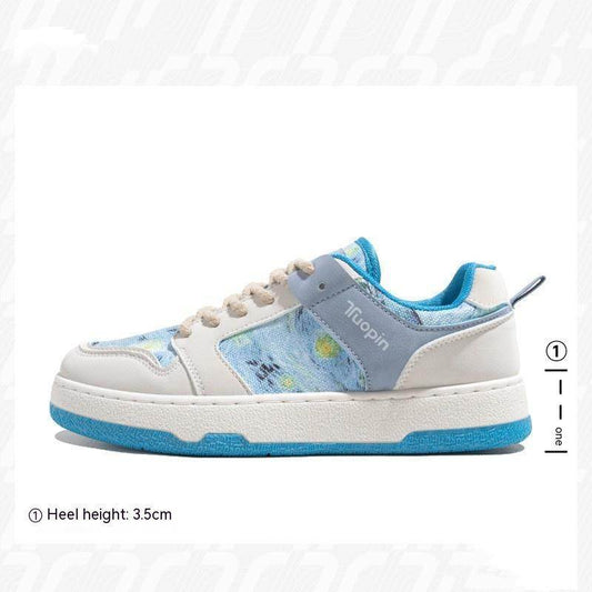 Casual Sneakers Retro Hong Kong Style Versatile White Shoes - MYLUXURY LANE ENTERPRISE