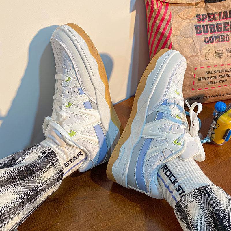 Womens Color Matching Sneakers Retro Classic Womens Shoes - MYLUXURY LANE ENTERPRISE