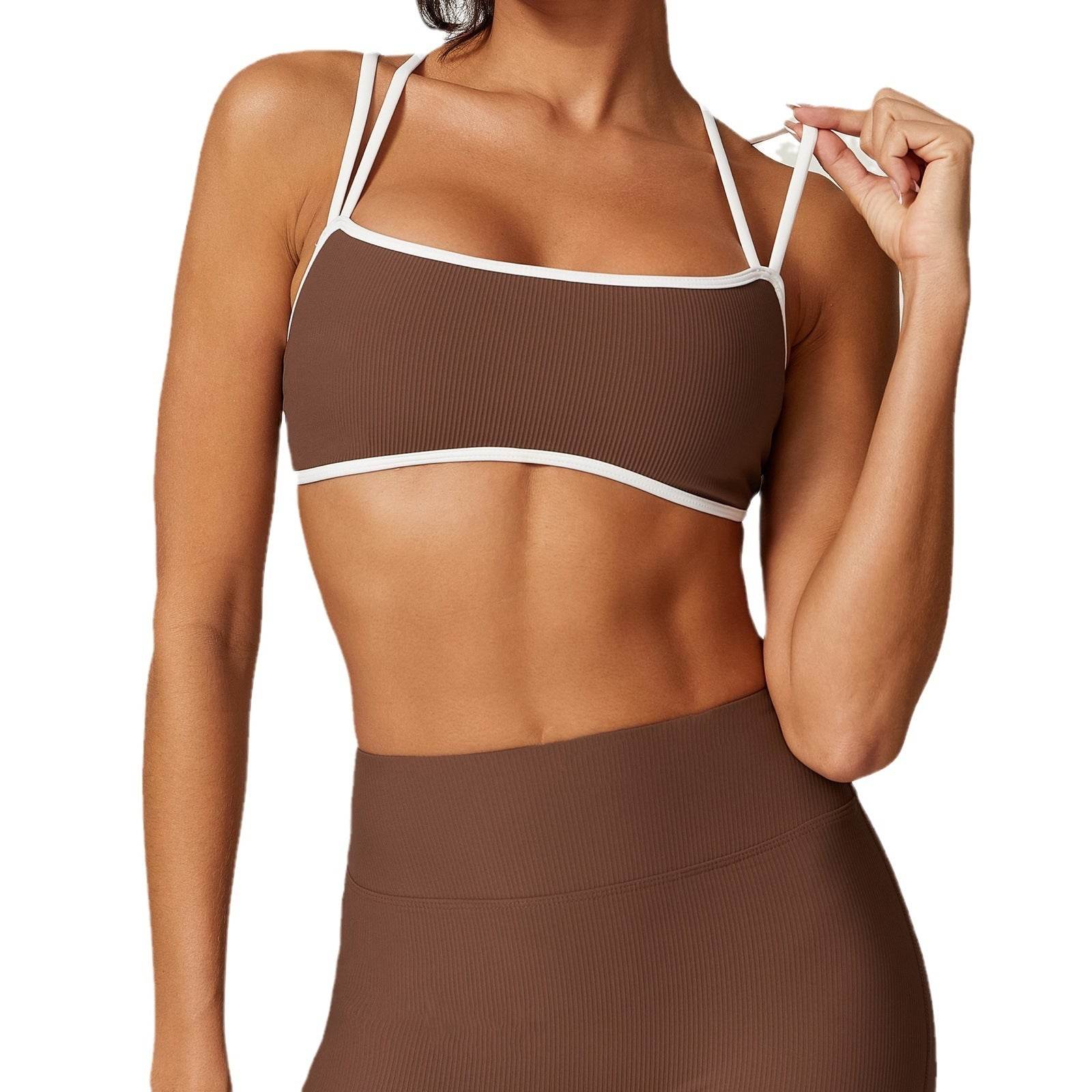 Sports Underwear Yoga Pants Loose Drawstring Long Sleeve Yoga Wear Suit - MYLUXURY LANE ENTERPRISE