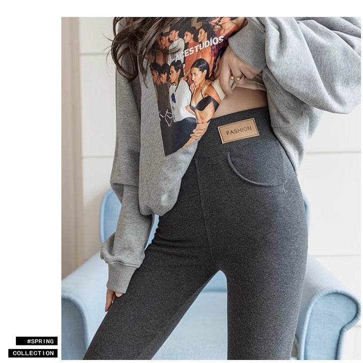 Thick High Waist Slimming Pencil Pants - MYLUXURY LANE ENTERPRISE