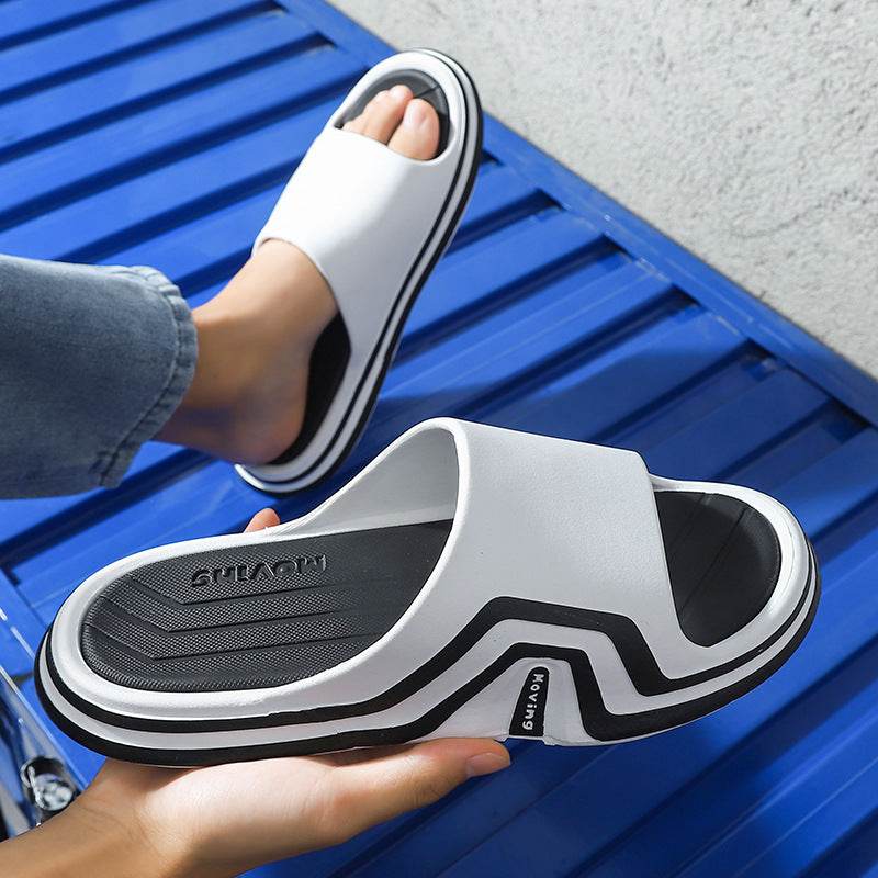 Outer Wear Home Non-slip Couple Bathroom Inside Bath Thick Bottom Sandal Mop - MYLUXURY LANE ENTERPRISE
