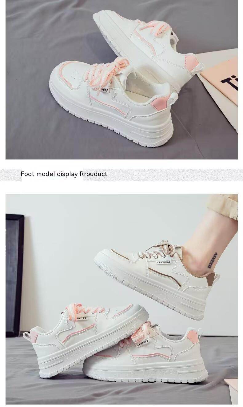 Platform White Shoes Minority All-match Running Leisure Sneakers - MYLUXURY LANE ENTERPRISE