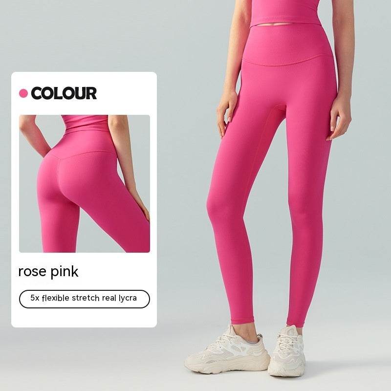 Yoga Pants High Waist Belly Contracting Women's Running Sports - MYLUXURY LANE ENTERPRISE