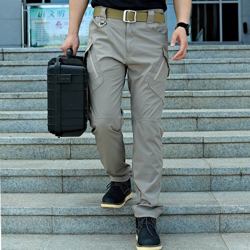 Thin Stretch Comfortable Trousers Outdoor Tactics More Than Breathable Quick-drying Pants Pockets - MYLUXURY LANE ENTERPRISE
