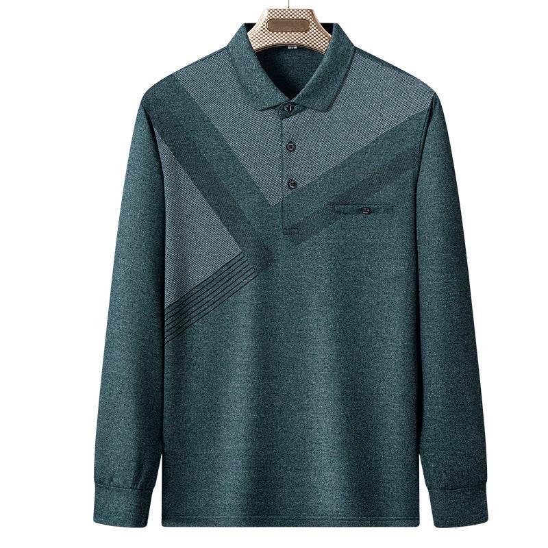 New Dad Outfit Long Sleeve T Shirt For Men Spring And Summer - MYLUXURY LANE ENTERPRISE