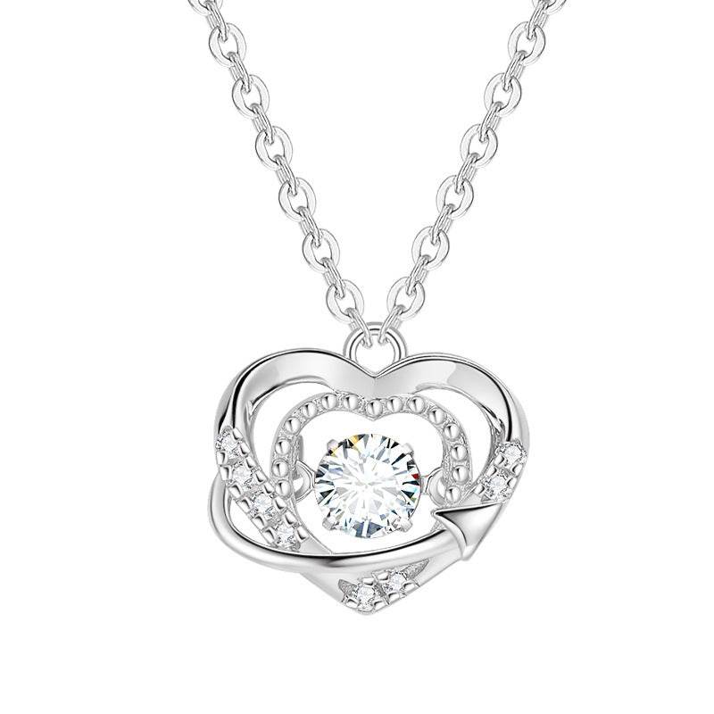 Heart Necklace S925 Sterling Silver - MYLUXURY LANE ENTERPRISE