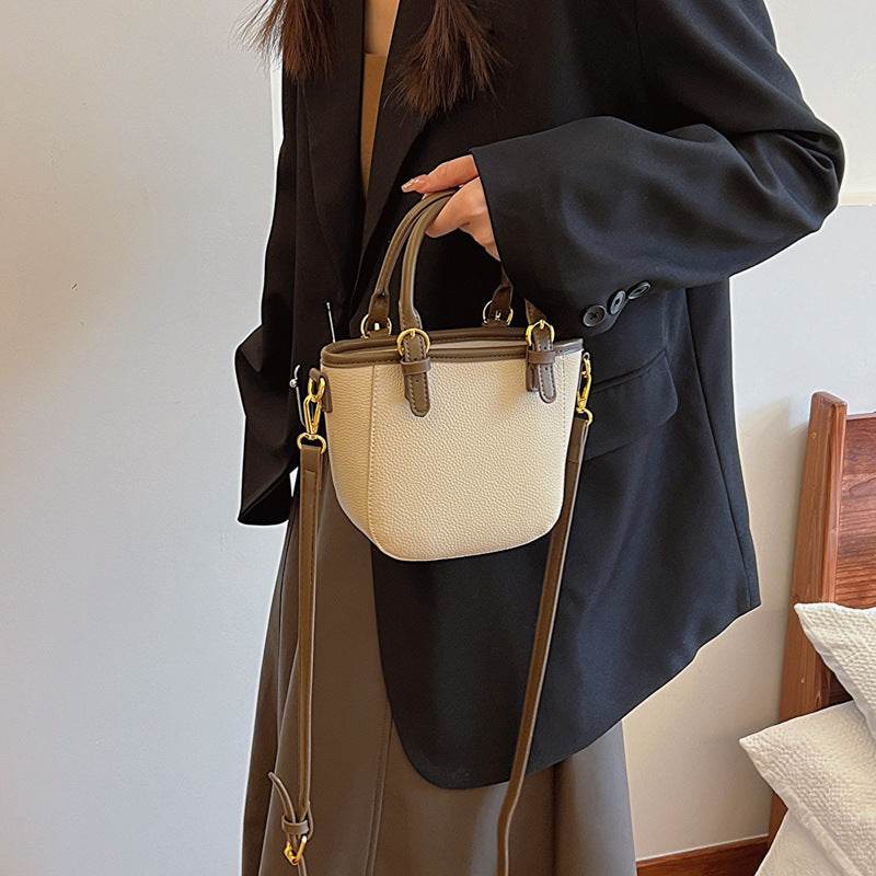Simple Women's Handbag Fashion Casual Women's Bucket Bag - MYLUXURY LANE ENTERPRISE