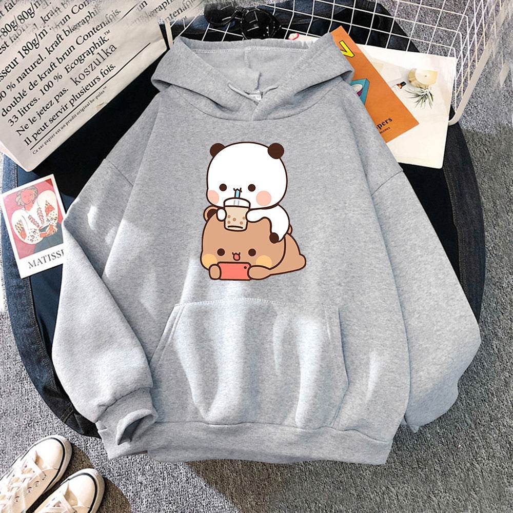 Bubu And Dudu Hoodies For Women Aesthetic Graphic Fun Kawaii - MYLUXURY LANE ENTERPRISE