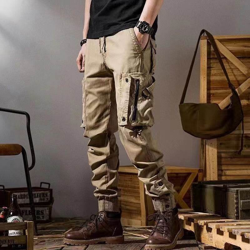 American Workwear Pants Men's Straight Functional Outdoor Tactics Casual Pants - MYLUXURY LANE ENTERPRISE