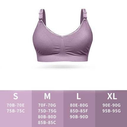 Women's New Push Up Front Buckle Large Size No Steel Bra - MYLUXURY LANE ENTERPRISE