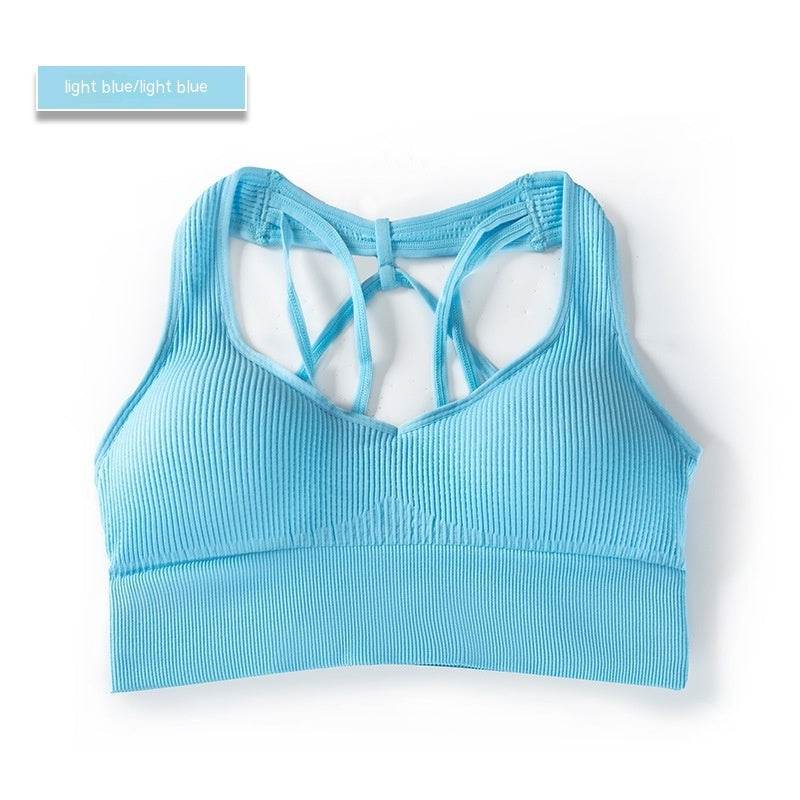 Women's Fashion Quick-drying Stretch Yoga Sports Bra - MYLUXURY LANE ENTERPRISE