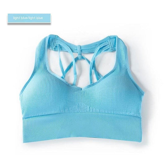 Women's Fashion Quick-drying Stretch Yoga Sports Bra - MYLUXURY LANE ENTERPRISE