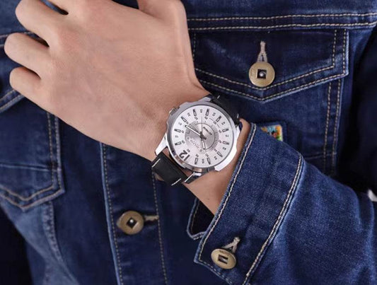 Fashion Calendar Week Quartz Handsome Men's Watch - MYLUXURY LANE ENTERPRISE
