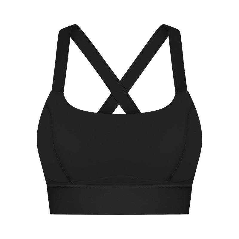 Nude Feel High Elastic Breast Holding Sports Bra Bra - MYLUXURY LANE ENTERPRISE