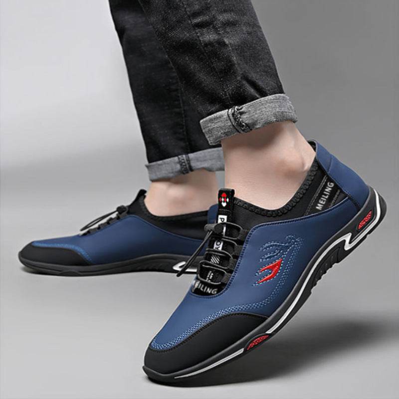 Summer New Men's Shoes Korean Style Men's Casual Shoes Lightweight Soft Sole Fashionable Men's Shoes Men's Sports Shoes - MYLUXURY LANE ENTERPRISE