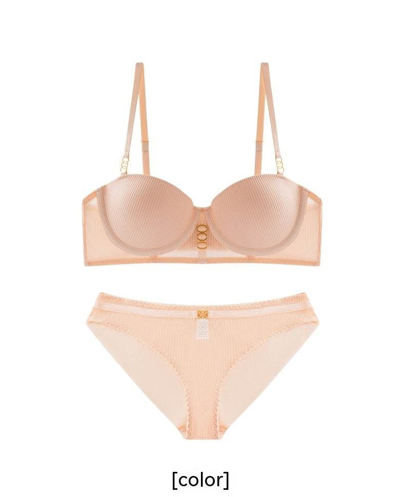Women's Fashion Casual Push Up Breast Holding Anti-sagging Bra Set - MYLUXURY LANE ENTERPRISE