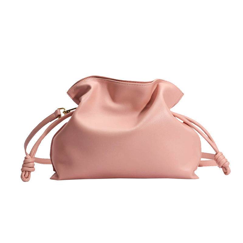 Fashion Pleated Cowhide Lucky Bag Women - MYLUXURY LANE ENTERPRISE