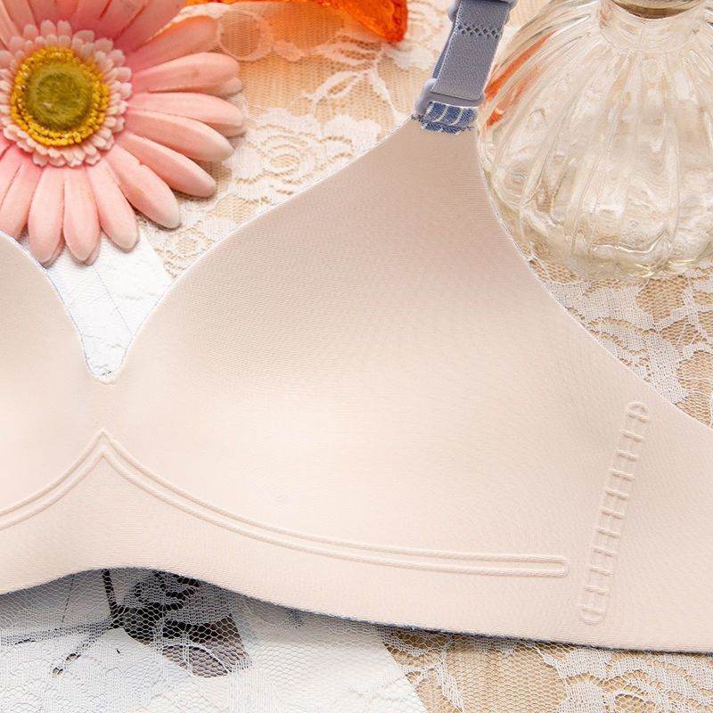 Non-wired Bra One-piece Seamless Gather Small Bra - MYLUXURY LANE ENTERPRISE