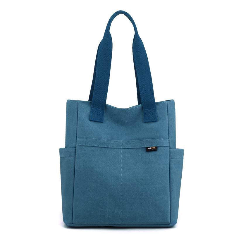 Casual Portable Summer New Shoulder Bag Canvas Bag For Women - MYLUXURY LANE ENTERPRISE