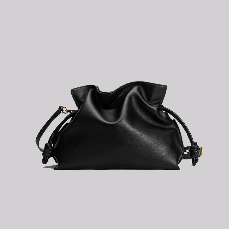 Fashion Pleated Cowhide Lucky Bag Women - MYLUXURY LANE ENTERPRISE
