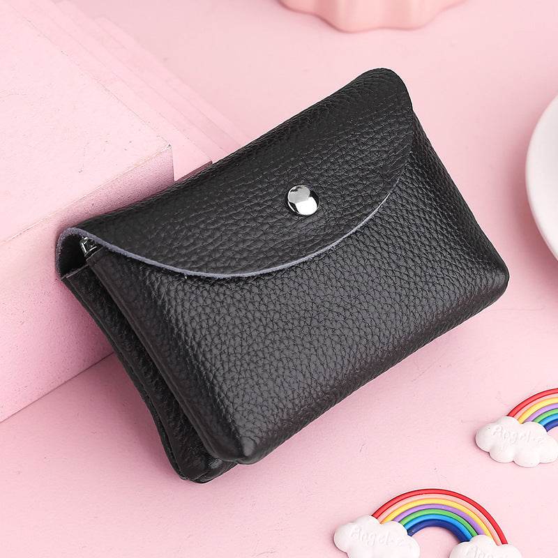 Cattlehide Card Bag Large Capacity Multiple Card Slots Driver's License Package - MYLUXURY LANE ENTERPRISE