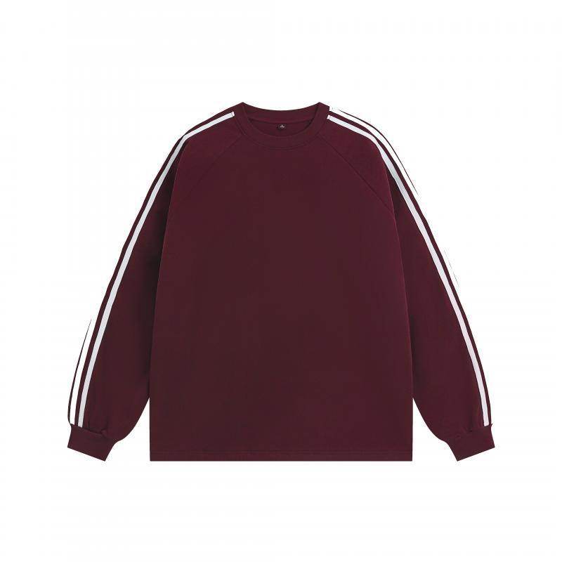 Autumn And Winter Heavy College Style Loose Long-sleeved T-shirt Top - MYLUXURY LANE ENTERPRISE