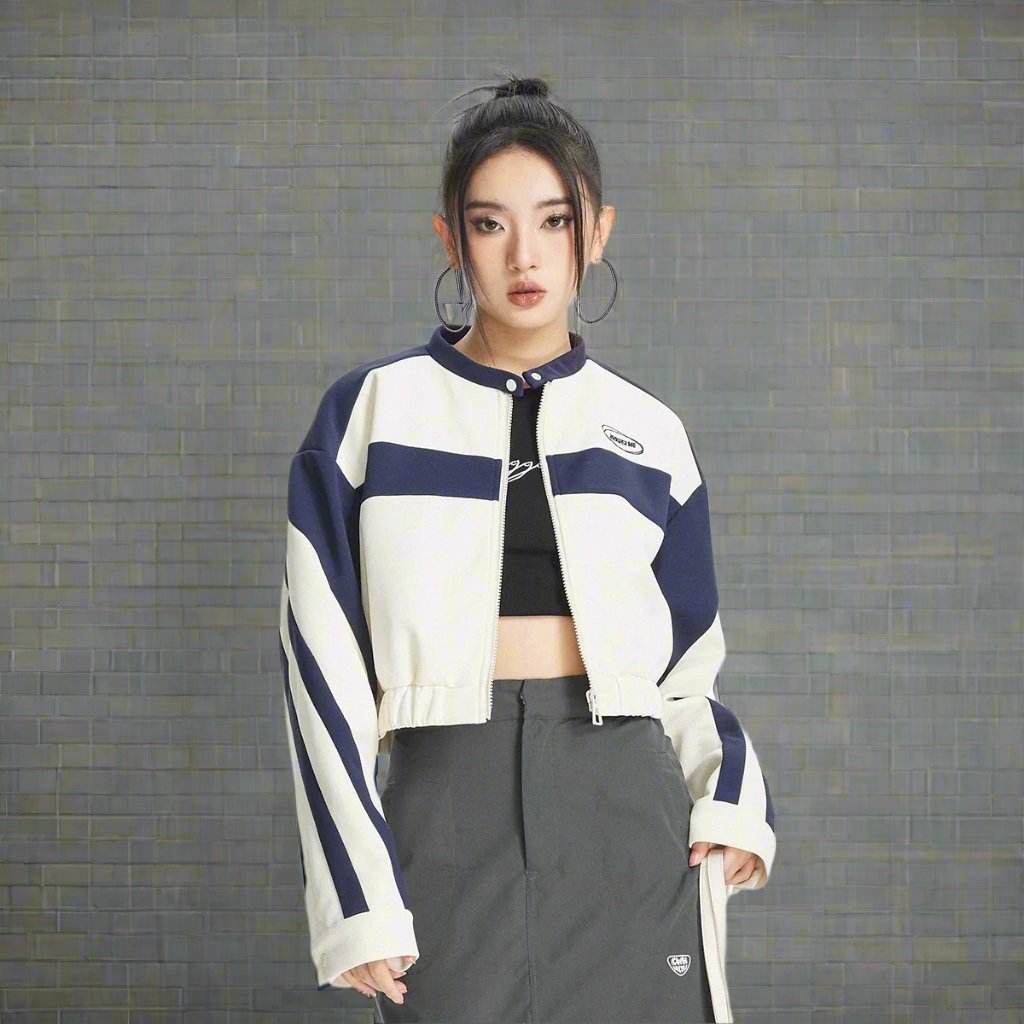 Women's Sweet Cool Sports Jacket Baggy Coat - MYLUXURY LANE ENTERPRISE