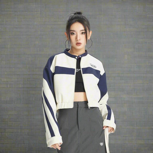 Women's Sweet Cool Sports Jacket Baggy Coat - MYLUXURY LANE ENTERPRISE