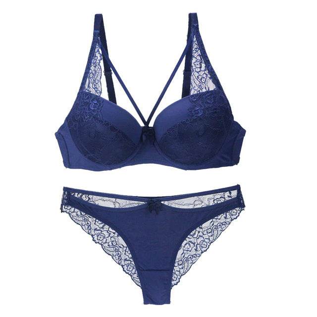 Women's Lace Bra Panties Set - MYLUXURY LANE ENTERPRISE