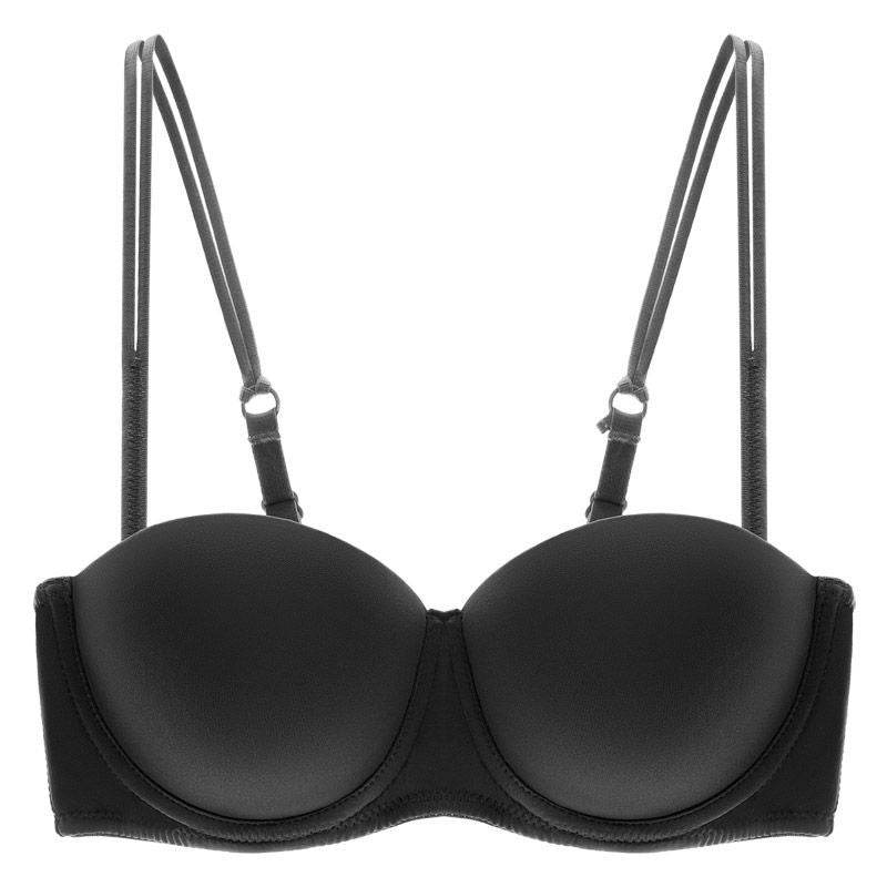 Seamless Underwear Women's Small Chest Push Up Strapless Bra Demi Cup - MYLUXURY LANE ENTERPRISE