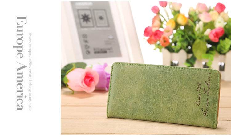 Women's Mid-length Korean-style Frosted Wallet - MYLUXURY LANE ENTERPRISE