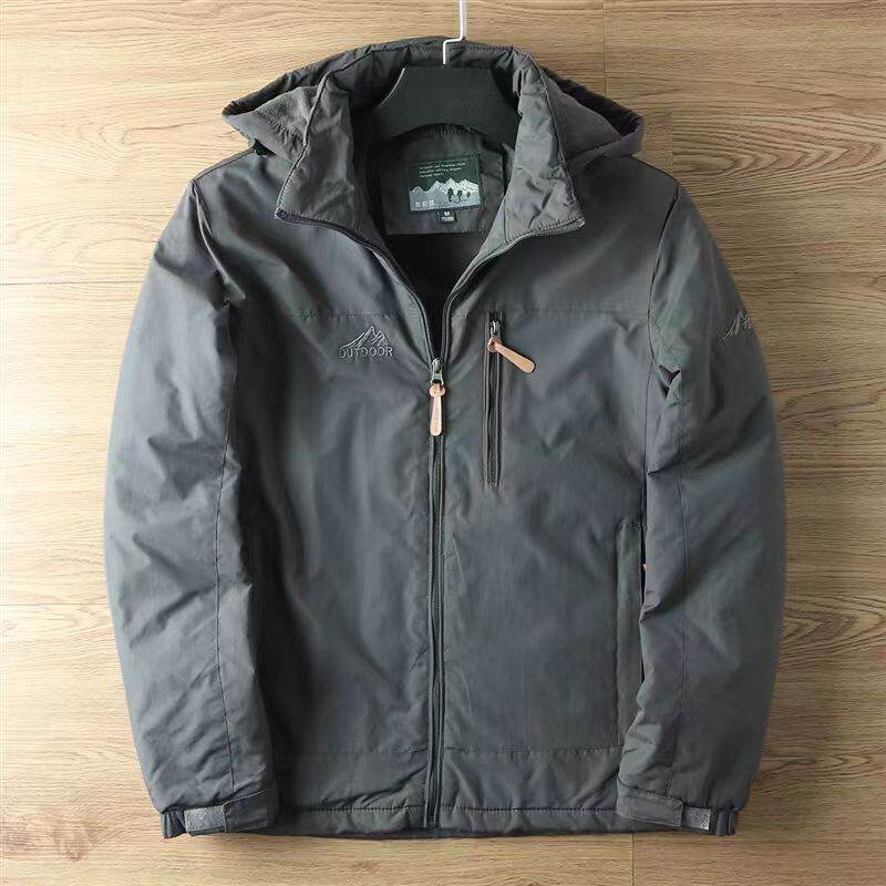 Men's Outdoor Fleece Jacket Detachable Anorak - MYLUXURY LANE ENTERPRISE