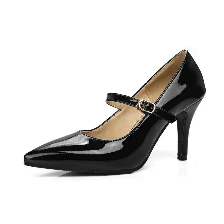 Pointed Toe Low-cut Plus Size High Heel Women's Shoes - MYLUXURY LANE ENTERPRISE
