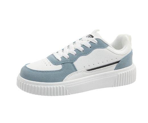 Autumn New Breathable White Shoes For Students Korean Style Trendy All-Match Platform Sports Casual - MYLUXURY LANE ENTERPRISE