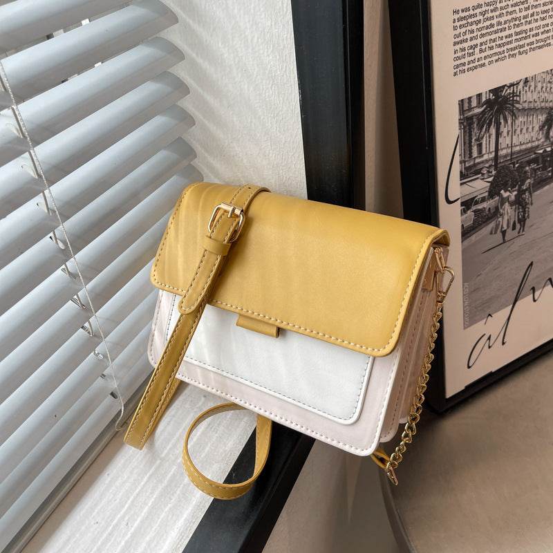 Chain Messenger Bag Fashion Broadband Shoulder Small Square Bag - MYLUXURY LANE ENTERPRISE