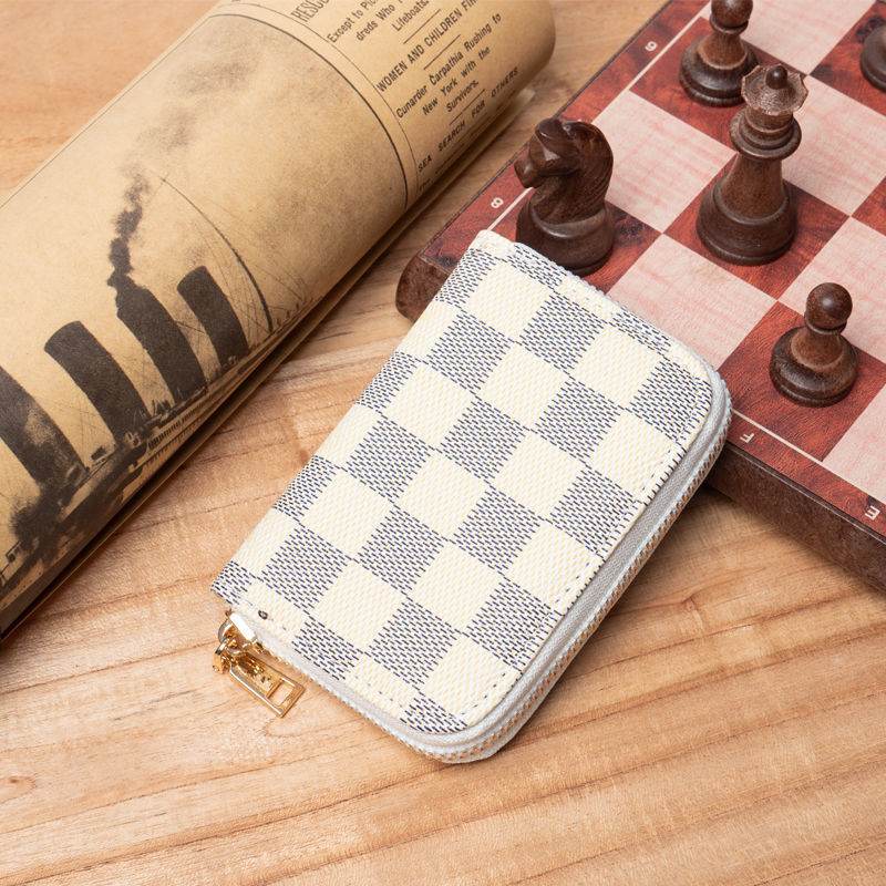 Credit Card Cover Women's Mini Purse Large Capacity Zipper Position Anti-degaussing Card Holder - MYLUXURY LANE ENTERPRISE