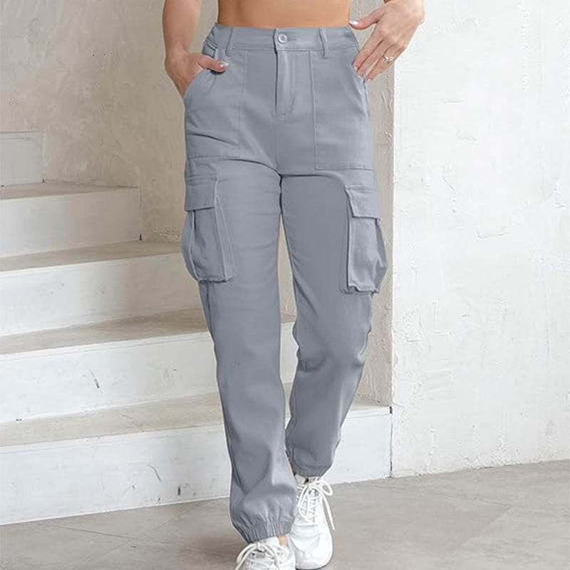 European And American Style Women Casual High Waist Jogging Overalls - MYLUXURY LANE ENTERPRISE