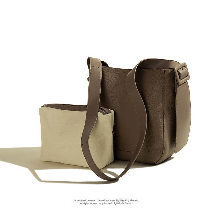 One Shoulder Cross Body Bucket Bag Women - MYLUXURY LANE ENTERPRISE