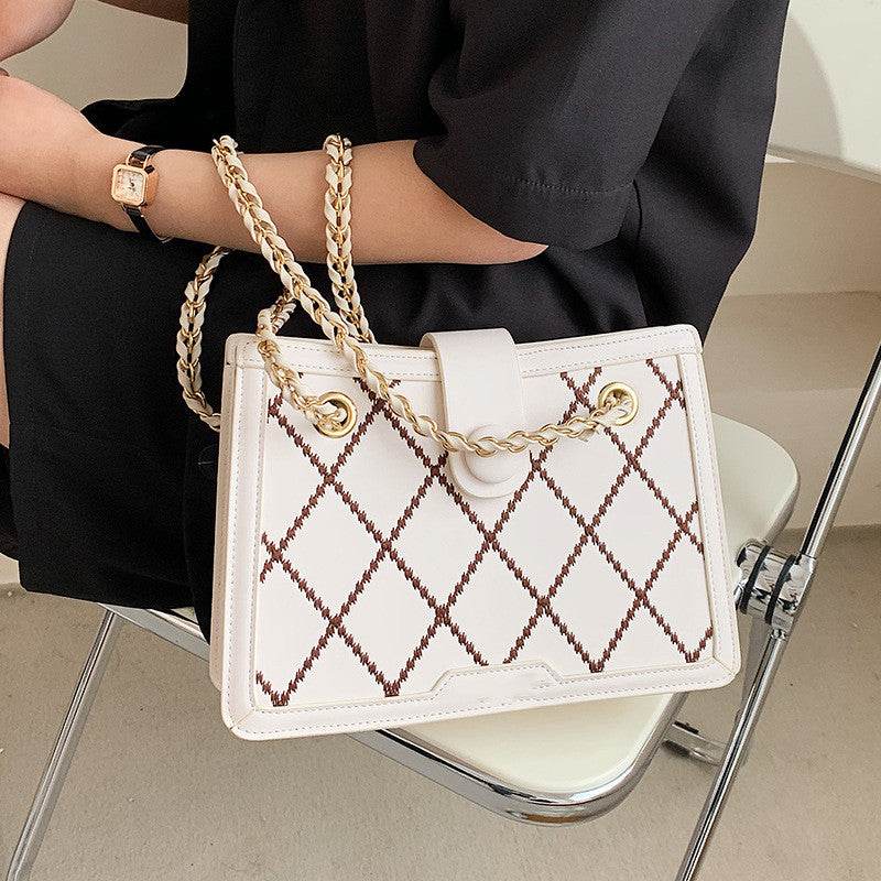 Women's Fashion Chain Single Shoulder Crossbody Bag - MYLUXURY LANE ENTERPRISE