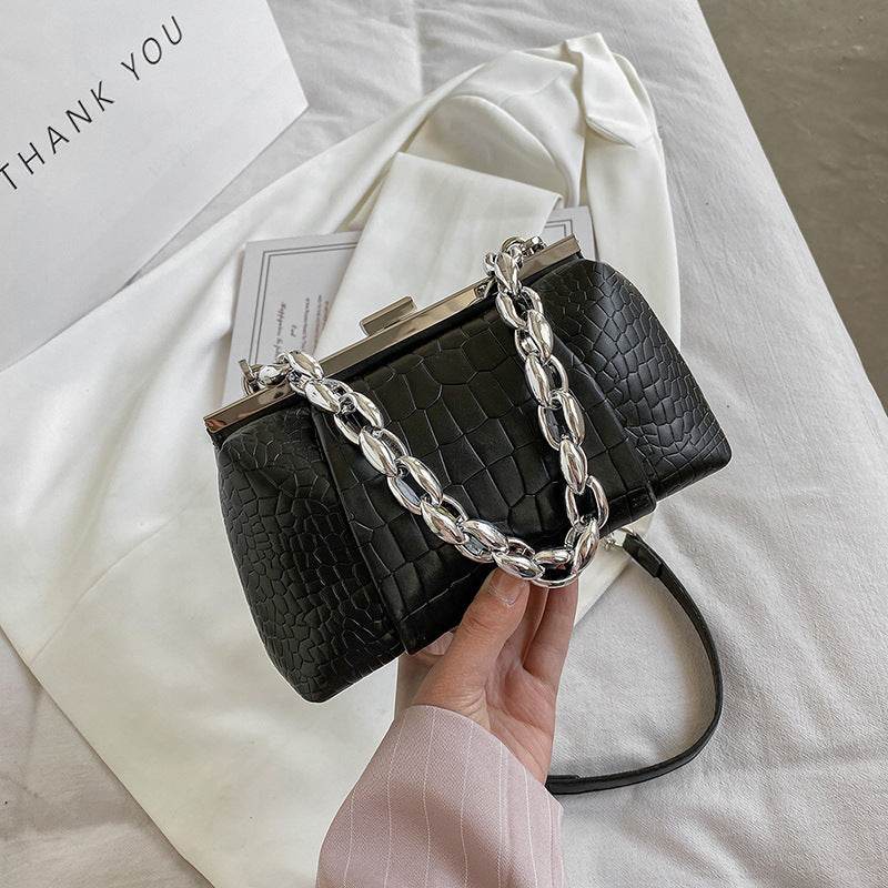 Stone Pattern Small Square Bag - MYLUXURY LANE ENTERPRISE