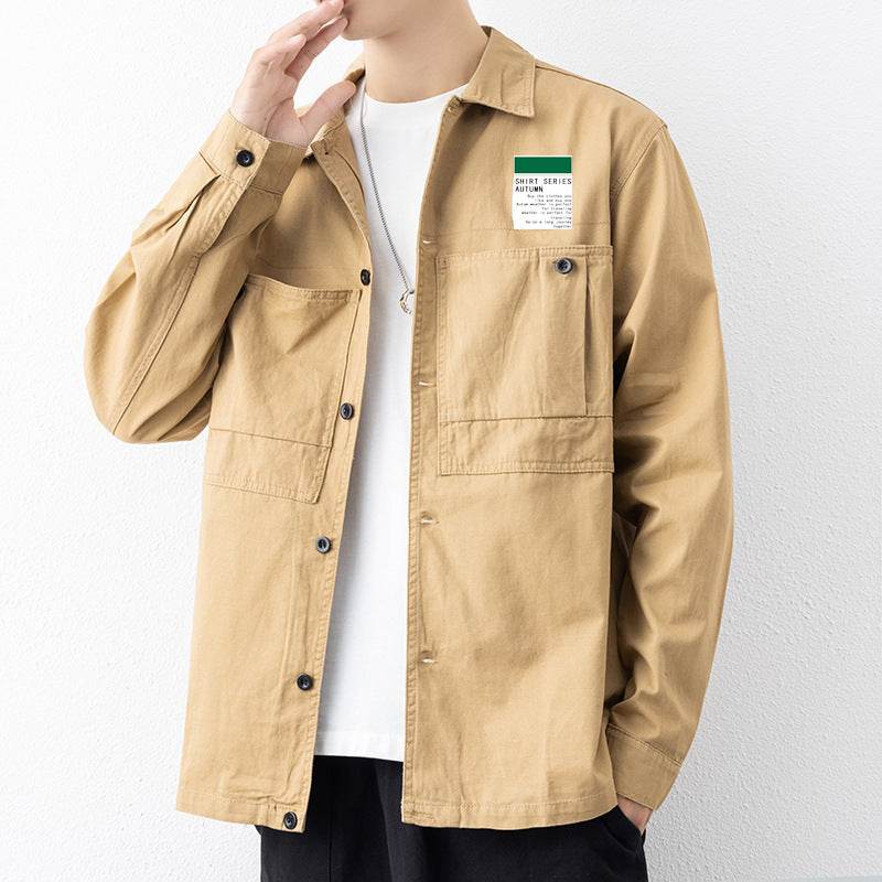 Business Cotton Shirt Men's Coat - MYLUXURY LANE ENTERPRISE